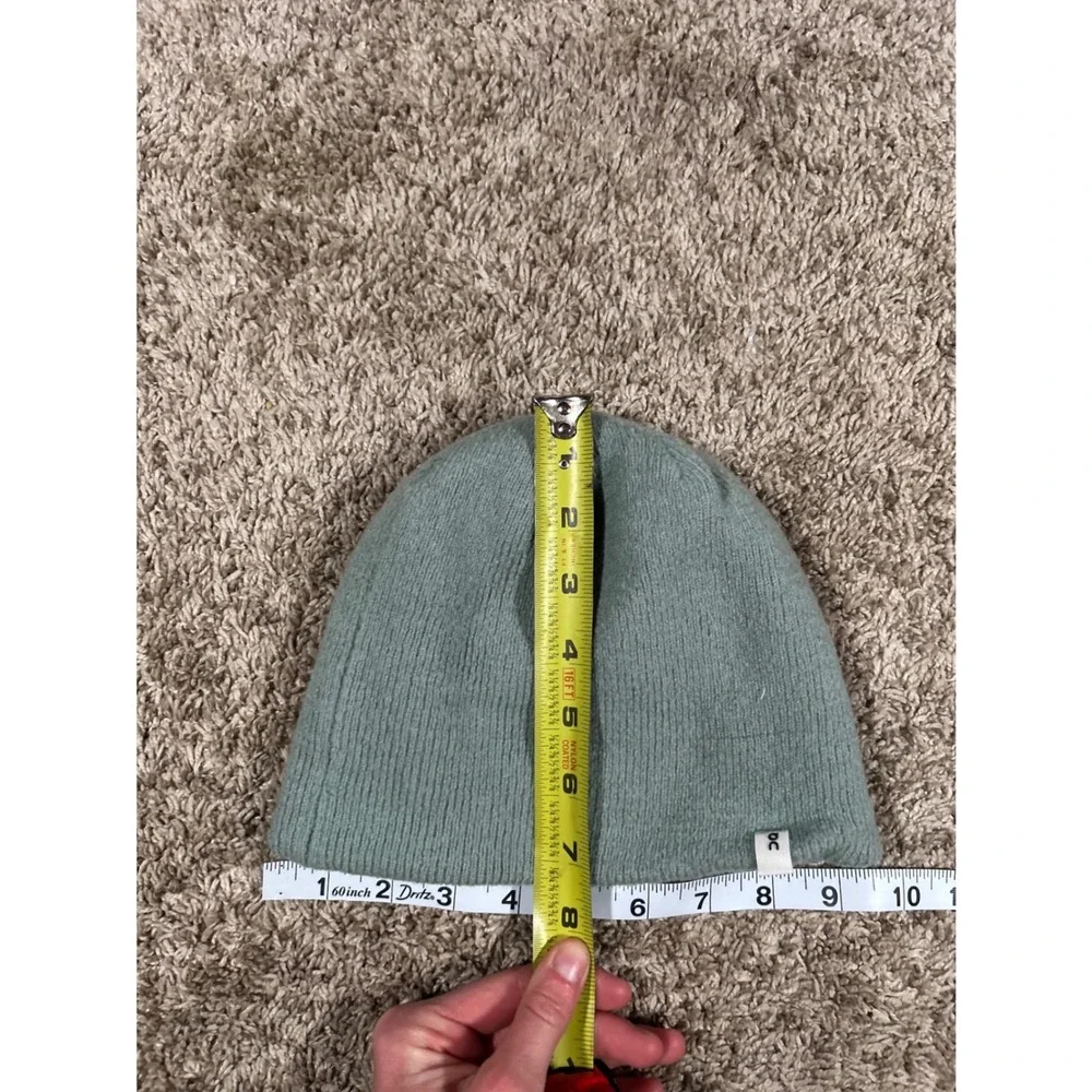 On Running Merino Wool‎ Beanie Sage Green Unisex Hat Gorpcore Athletic Hiking